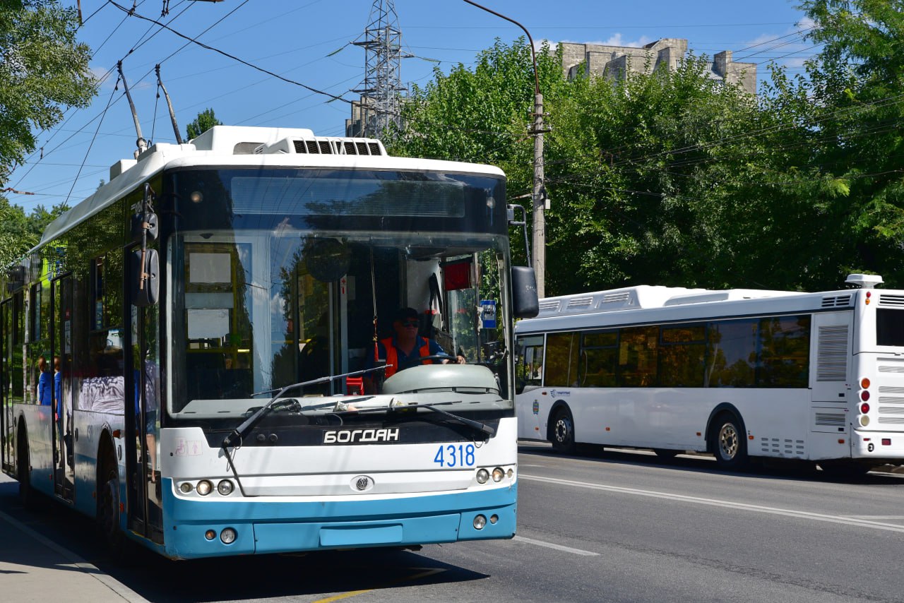 В Симферополе по улице Севастопольской три дня не будут ходить троллейбусы