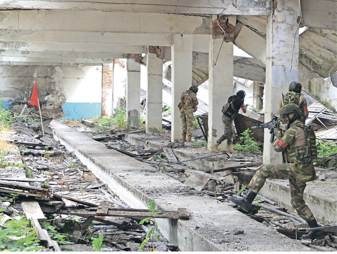 В Симферопольском районе прошла масштабная благотворительная военно-тактическая игра