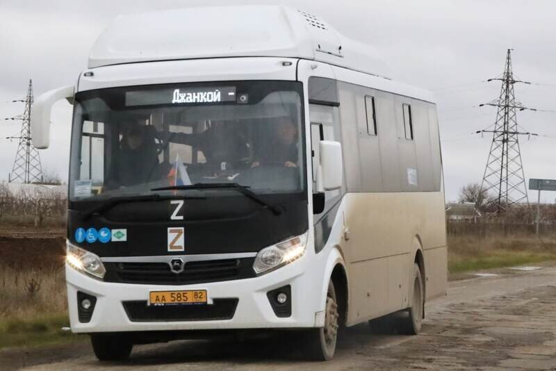 Из Крыма в Херсонскую область запустят новые автобусные маршруты