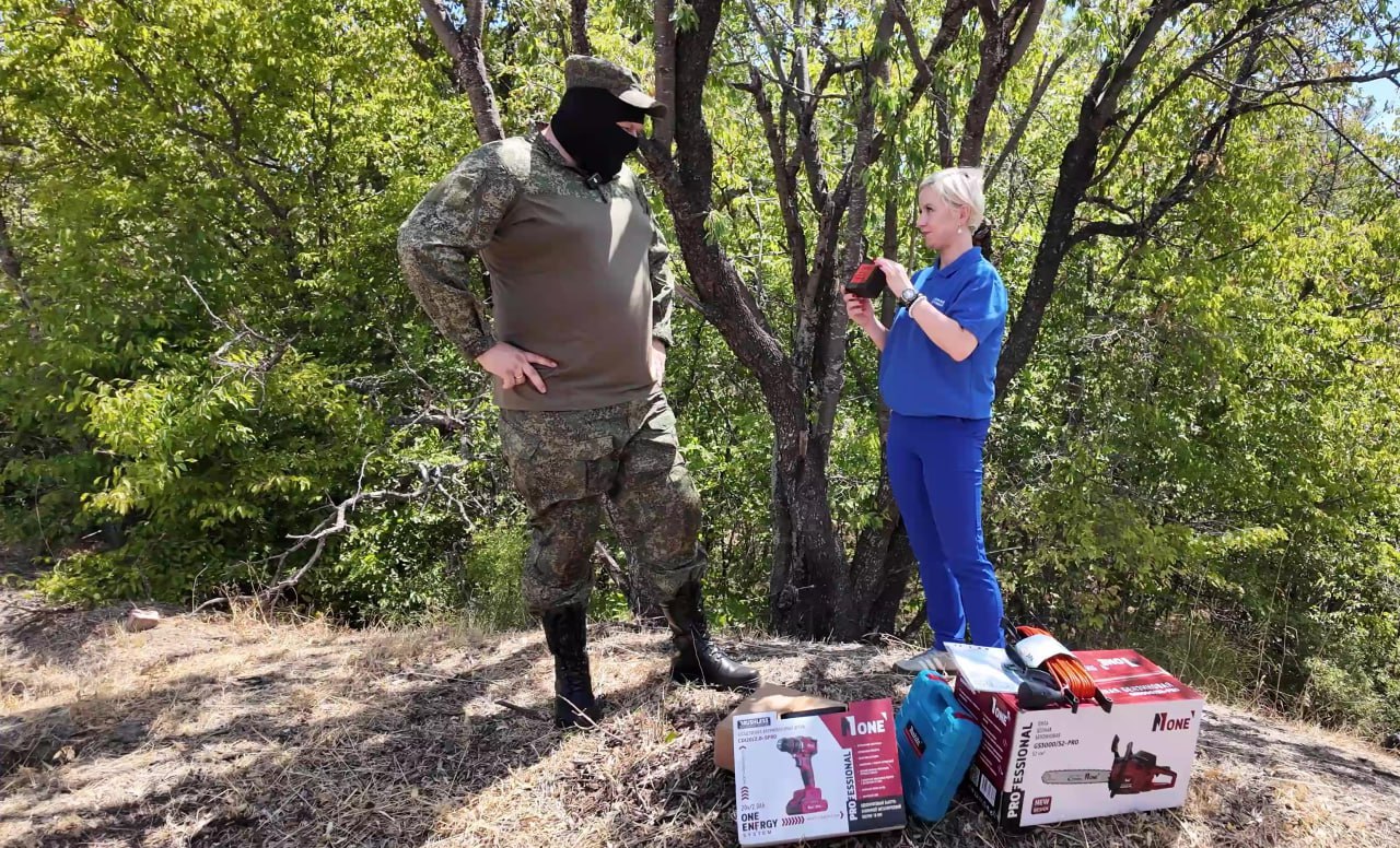 Крымчане передали бойцам СВО средства защиты от дронов