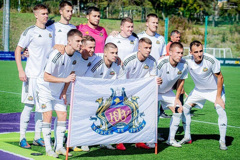 Сборная КФУ по футболу продолжит участие в матче Национальной студенческой футбольной лиги