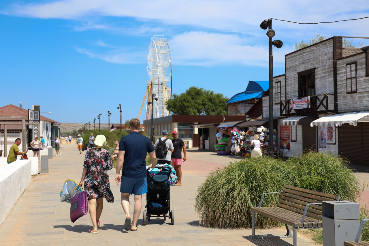 Курортный сезон в Щелкино