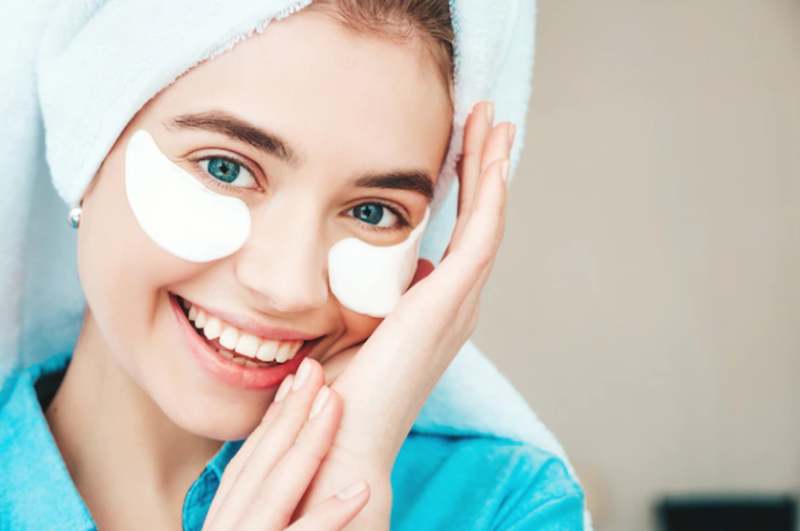 Причины тёмных кругов под глазами - инфографика