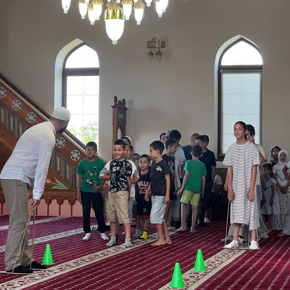 При мечети в Бахчисарае впервые открылась летняя площадка для детей