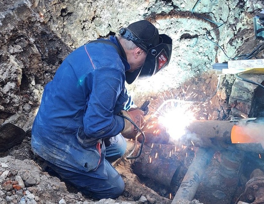 Аварийные работы на критическом участке водопровода Феодосия-Судак полностью завершены 