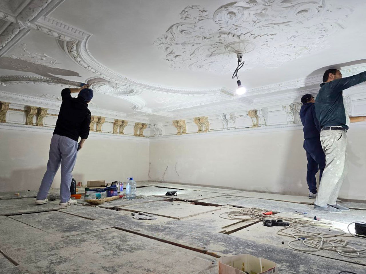 Реставрация дачи Стамболи в Феодосии завершена почти на 80%