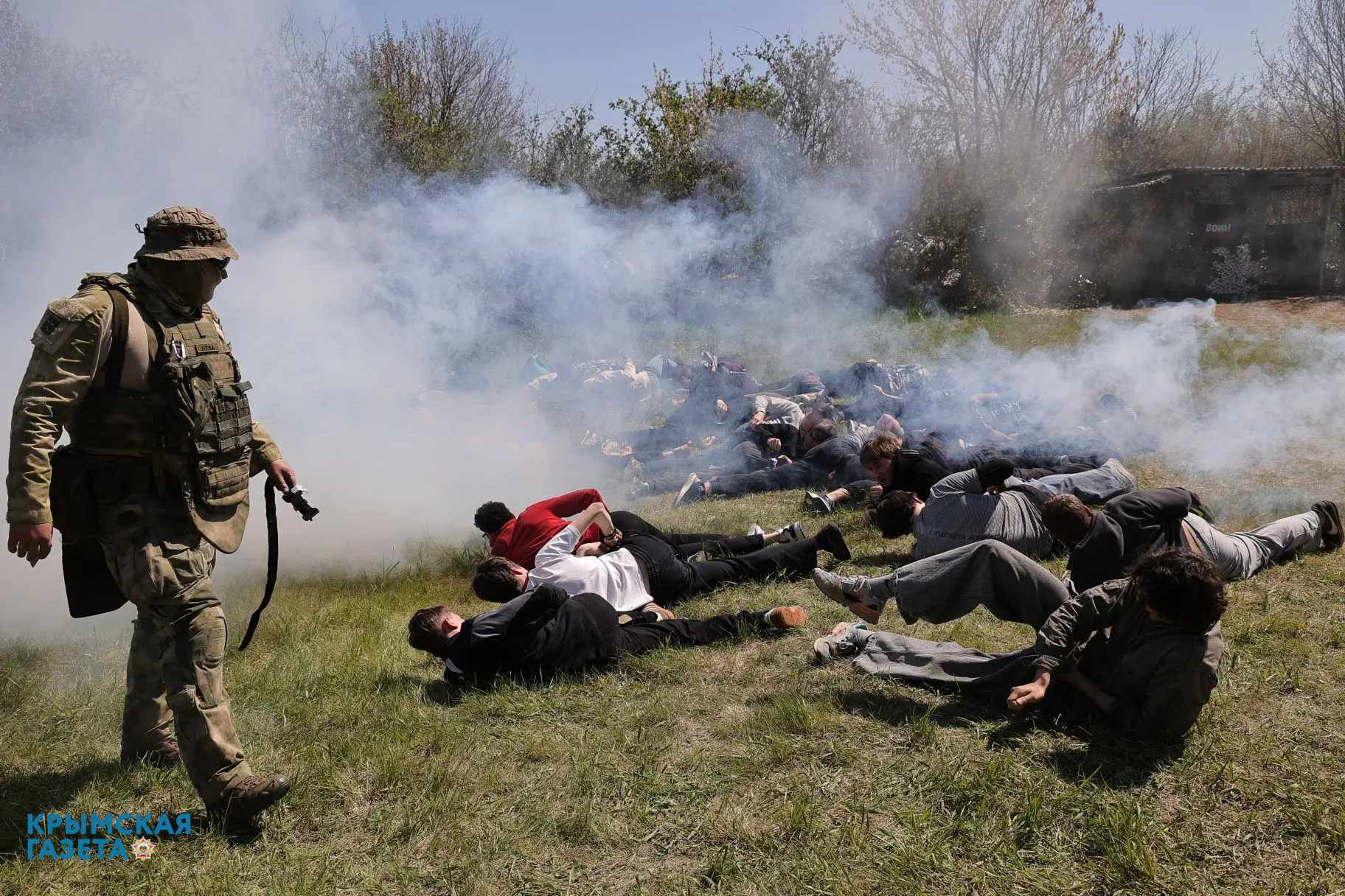 Крымские студенты прошли обучение по управлению дронами и тактической медицине