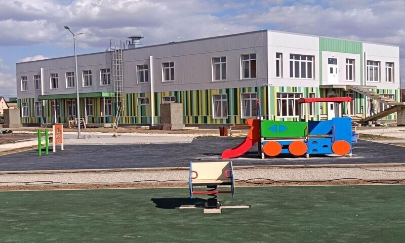 В Евпатории завершается строительство детского сада