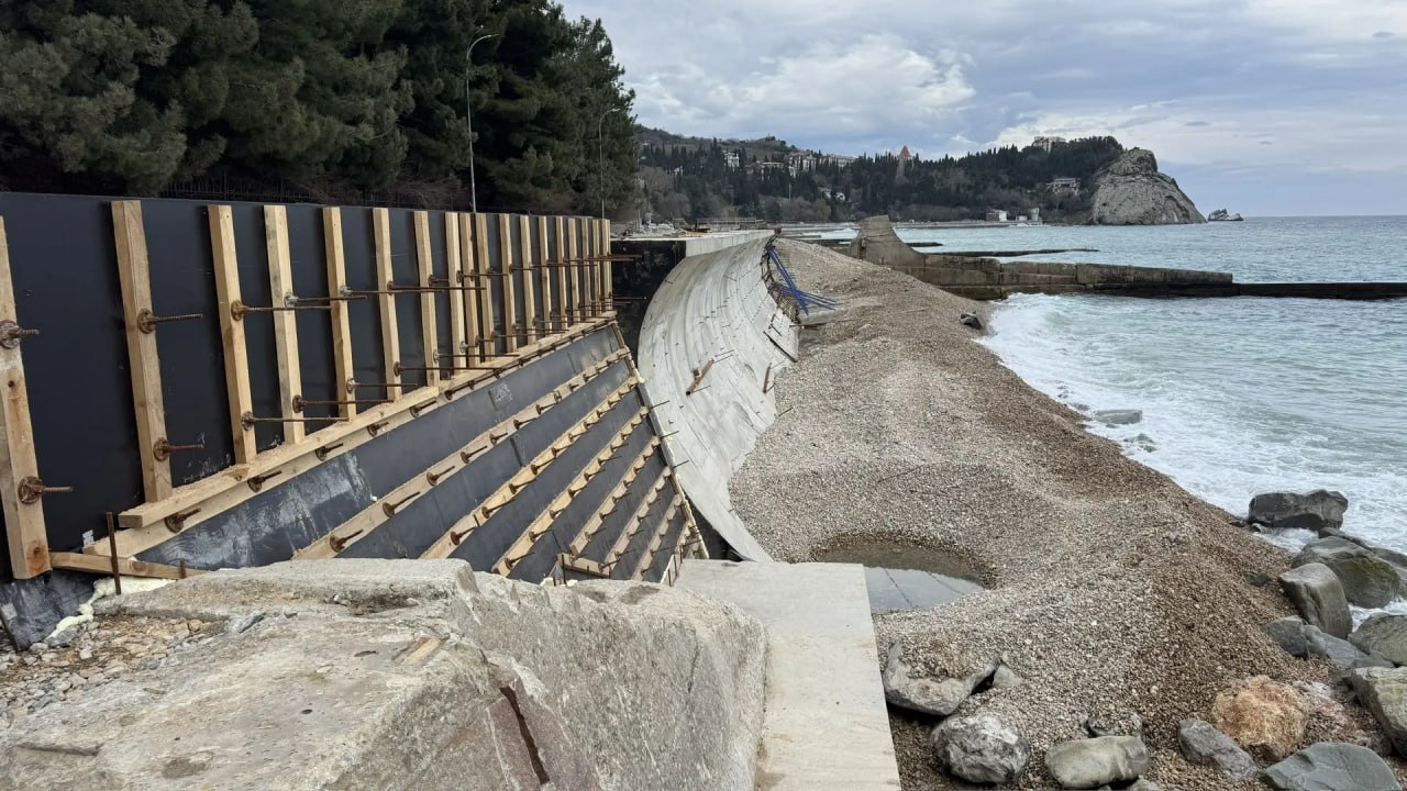 Капремонт набережной в Алуште: что уже готово и когда завершат работы