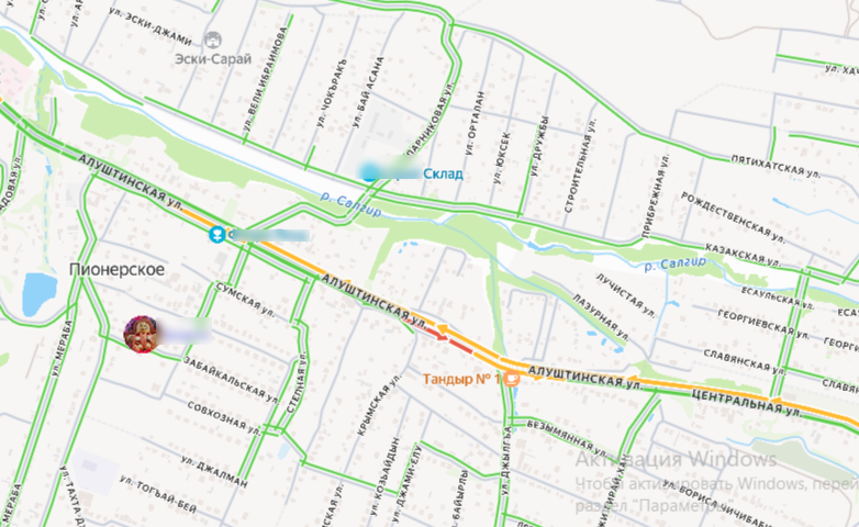 Под Симферополем образовалась большая пробка: в чём причина и когда она рассосётся