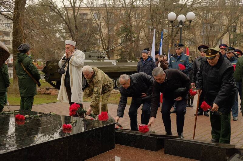 В Крыму почтили память погибших в Афганистане