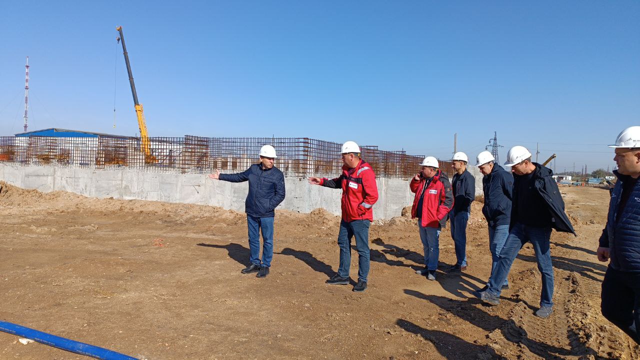 В Красноперекопске активно строятся водоочистные сооружения