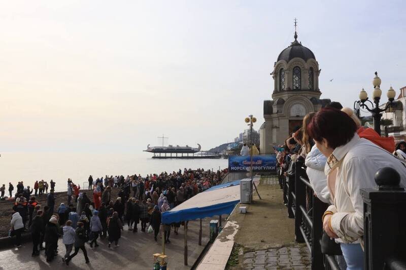 Как прошли Крещенские купания в Ялте