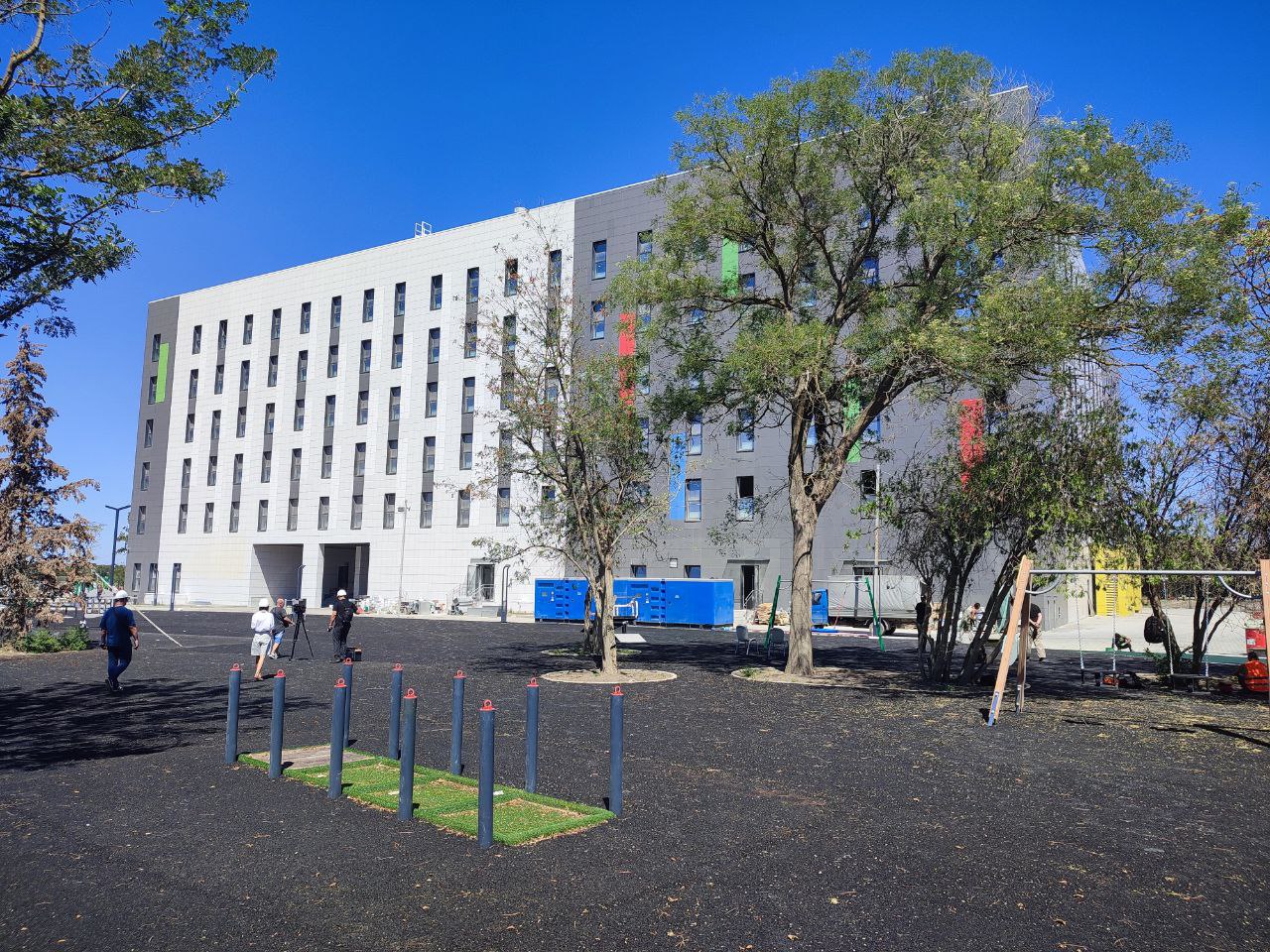 В Евпатории завершается строительство первой очереди реабилитационного центра