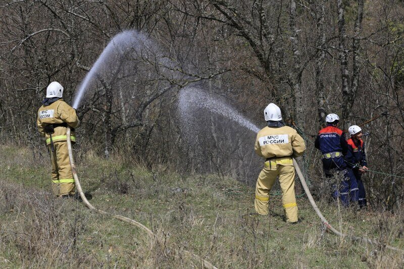 В Крыму на несколько дней объявили высокую пожарную опасность