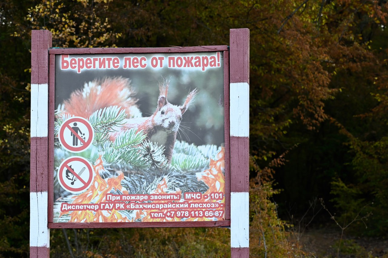 В Крыму объявлена чрезвычайная пожарная опасность