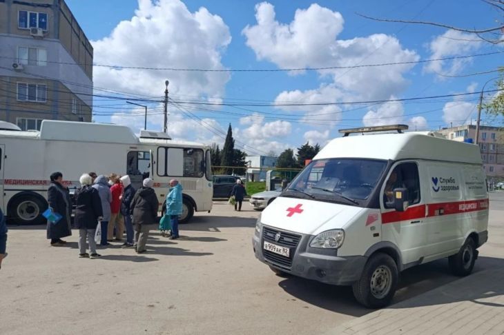 Флюорограф, маммограф и ЭКГ: в Керчи запустили мобильную диспансеризацию