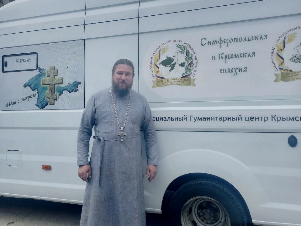 Более 1100 тонн грузов направил в зону СВО специальный гуманитарный центр Крымской митрополии