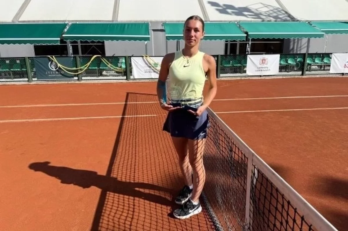 Крымская теннисистка стала абсолютной чемпионкой на Международном турнире