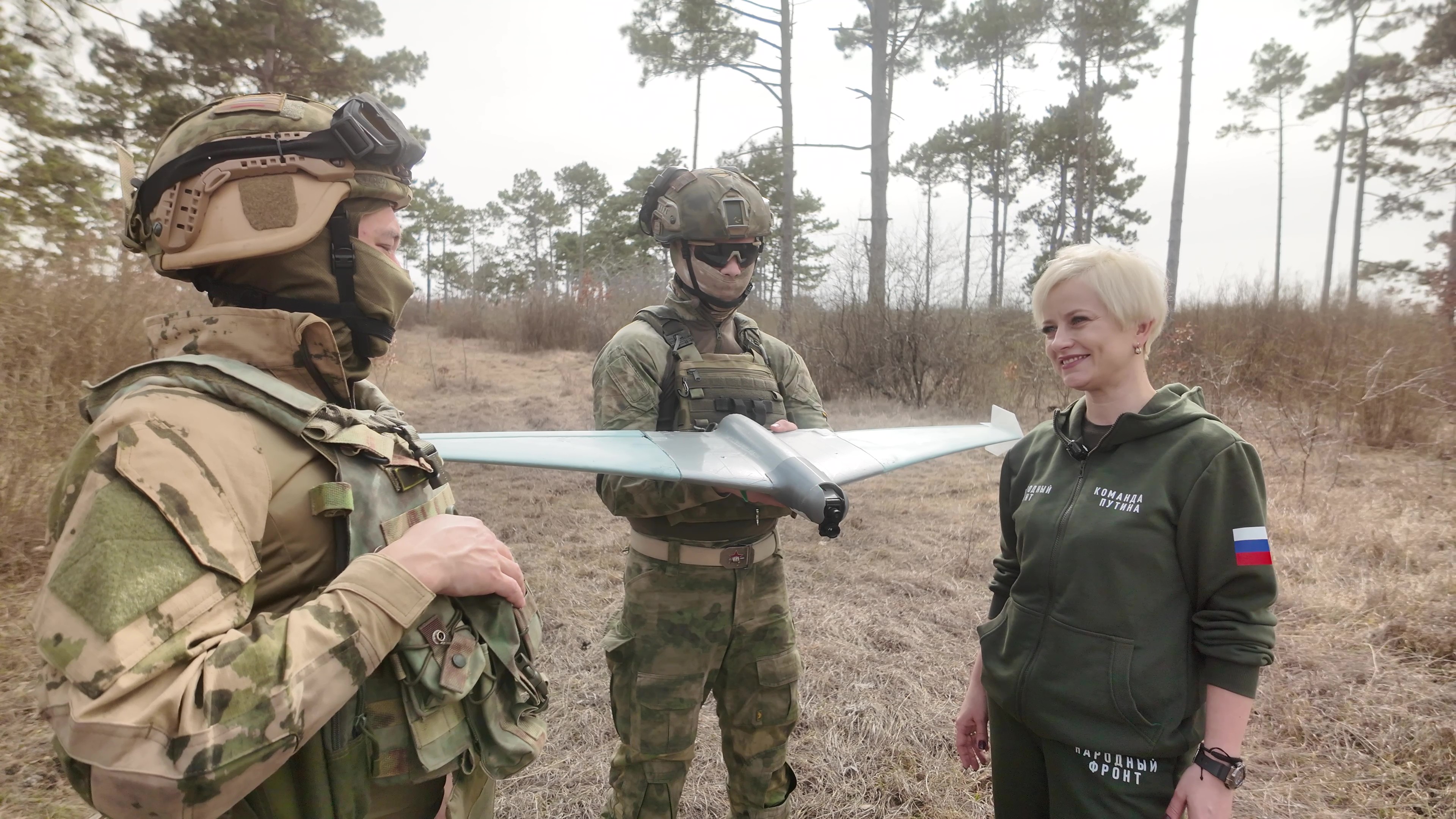Народные разработчики из Крыма передали бойцам СВО беспилотник 
