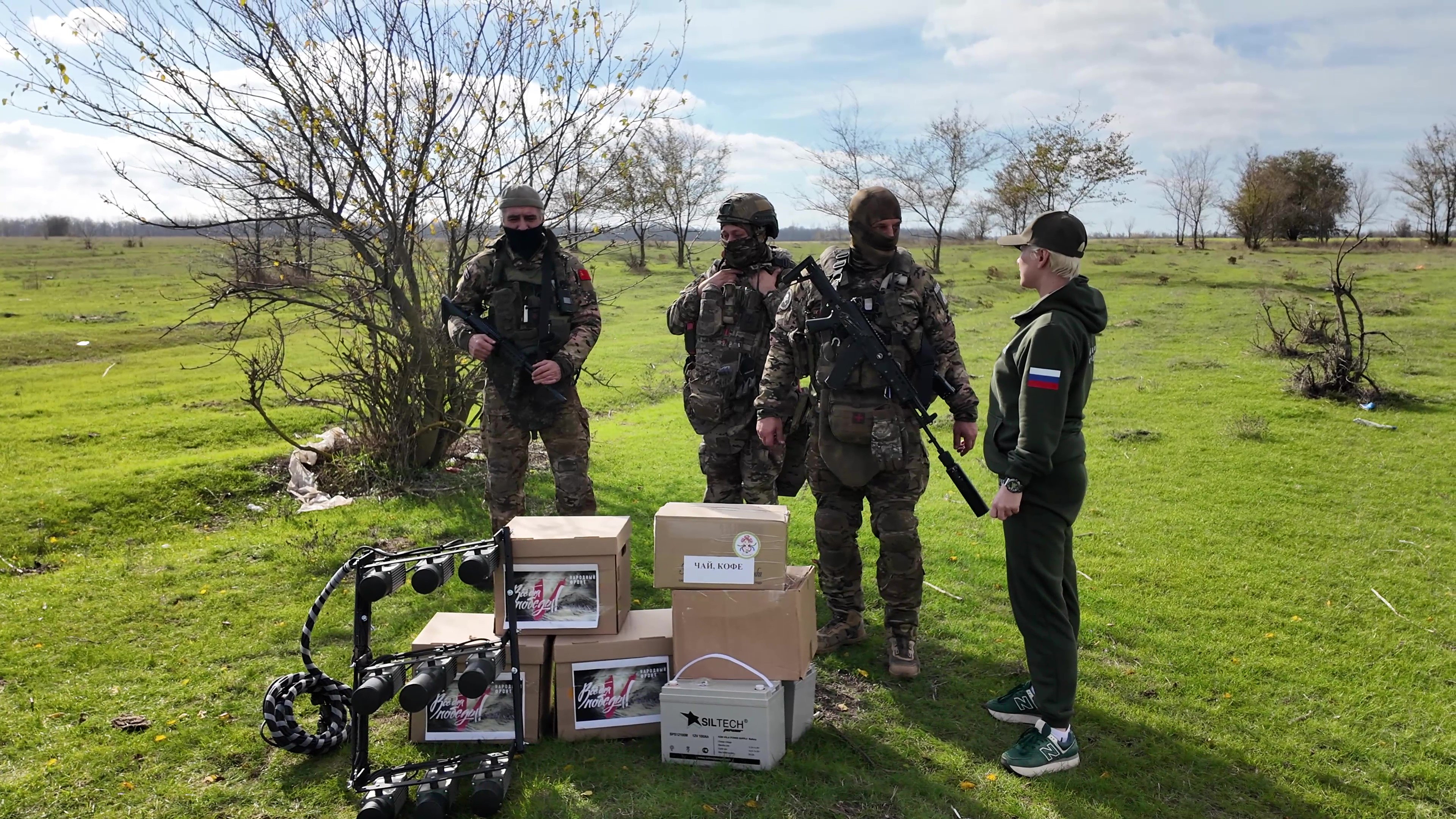 Систему защиты от дронов передали из Крыма в зону СВО