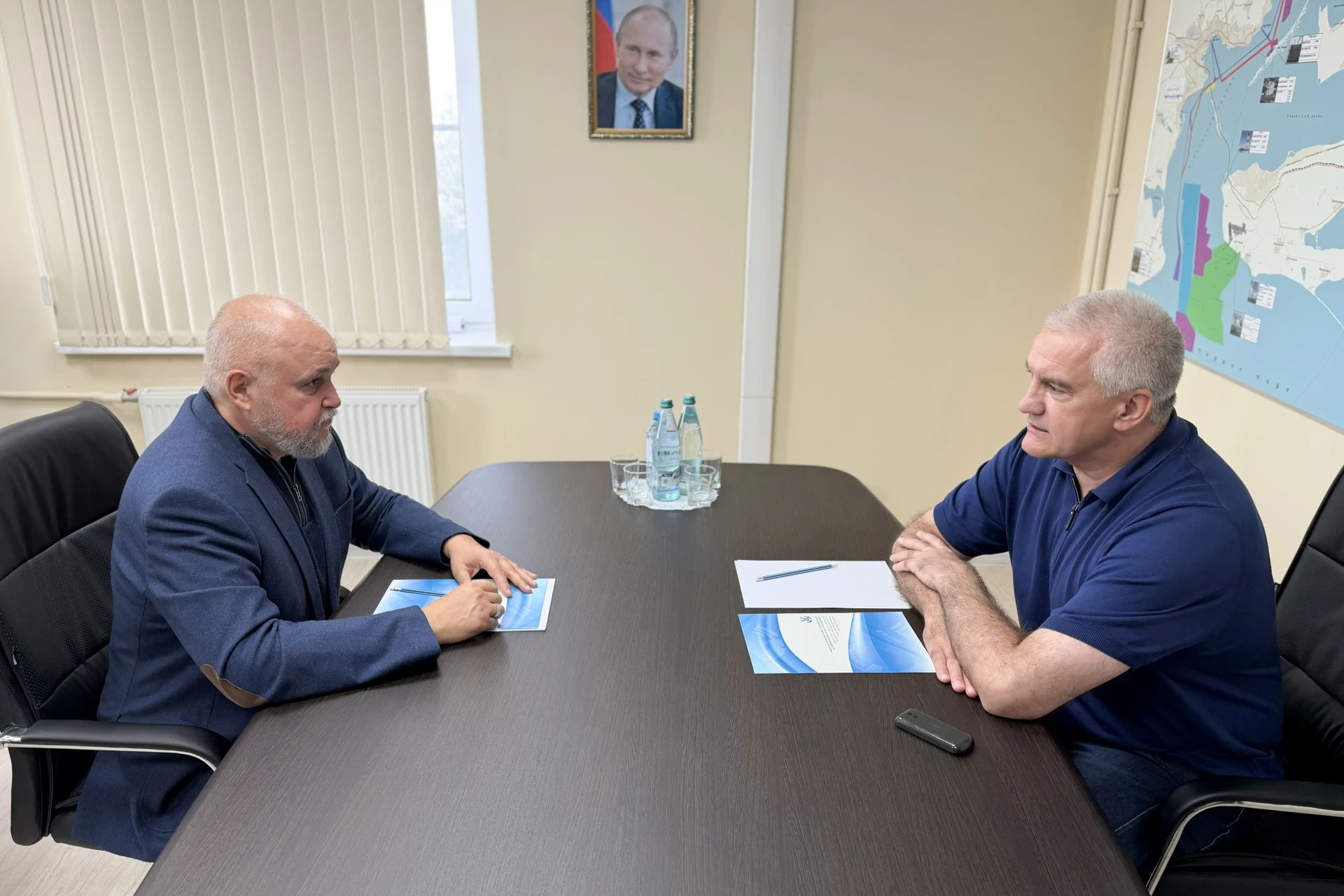 Аксенов обсудил с главой Минэнерго подготовку Крыма к зиме