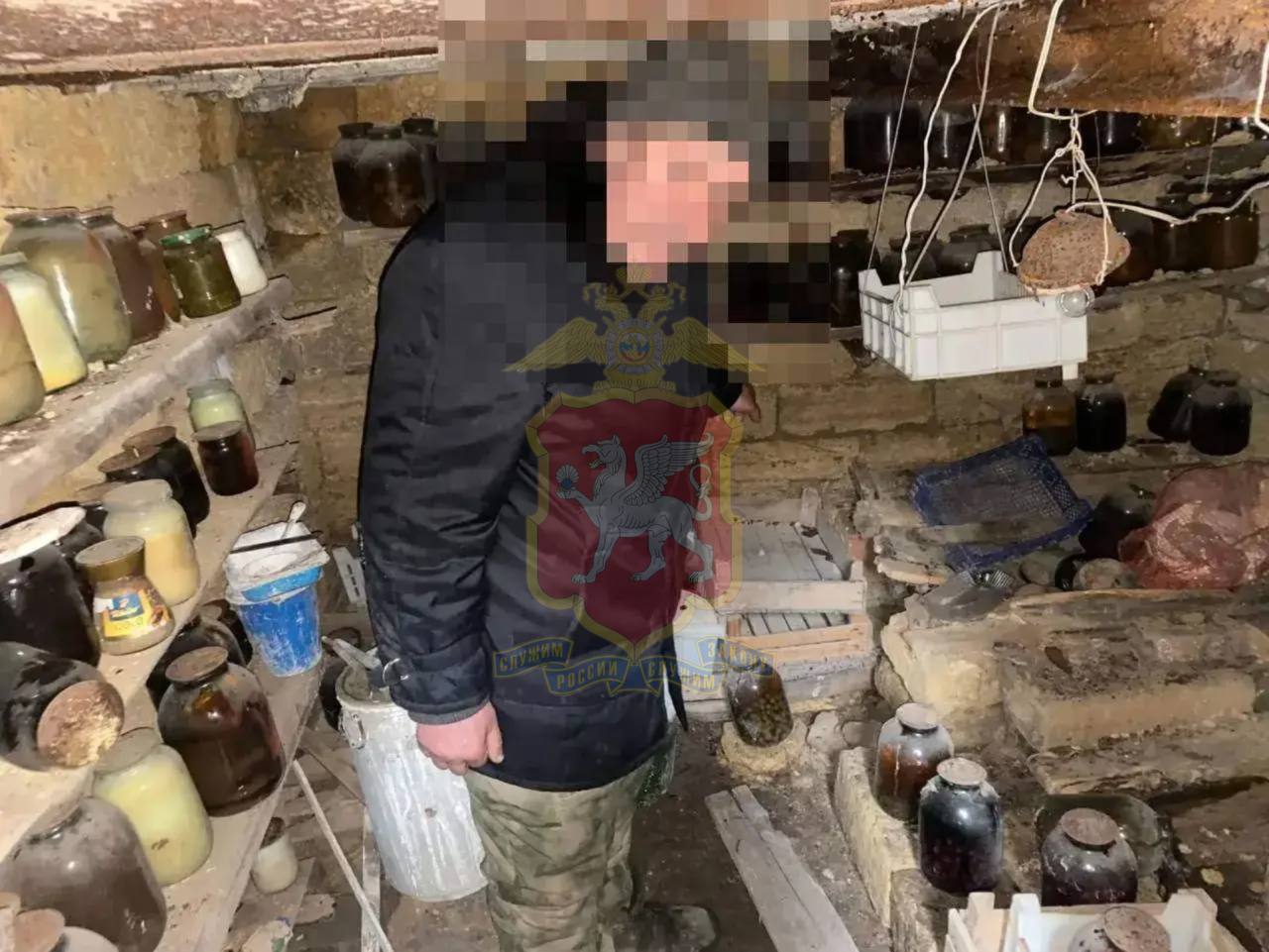 Полицейские раскрыли кражу вина и солений у пенсионерки из Красногвардейского района