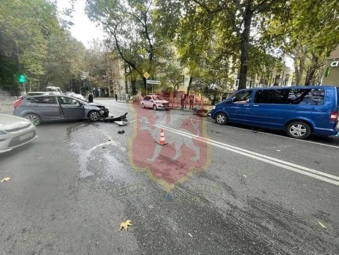 В Симферополе в ДТП погиб мотоциклист