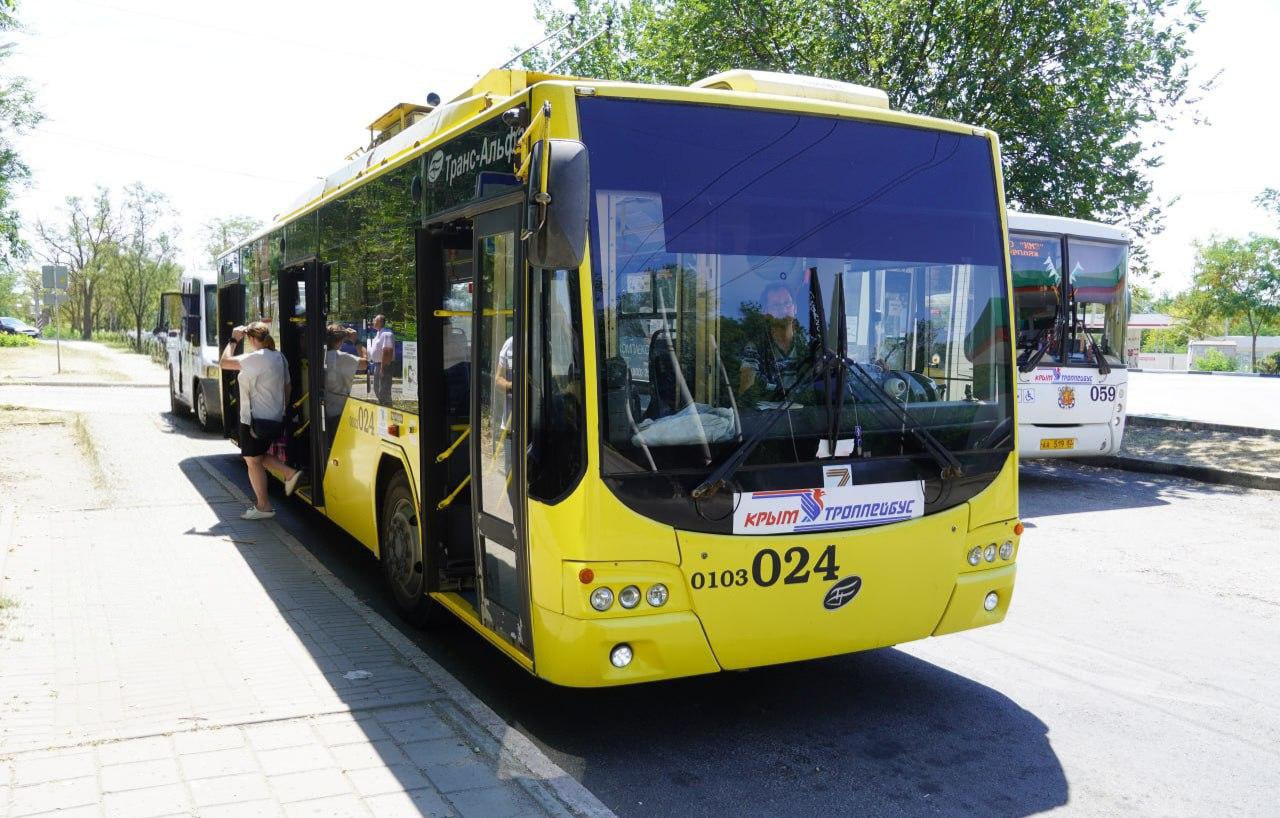 Переход с троллейбусов на электробусы рассматривают в Крыму