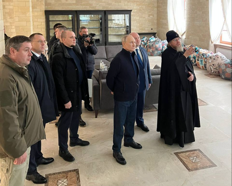 Владимир Путин приехал в Крым