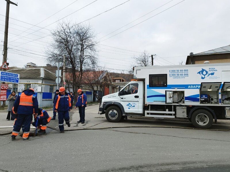 Часть Симферополя останется без воды на следующей неделе