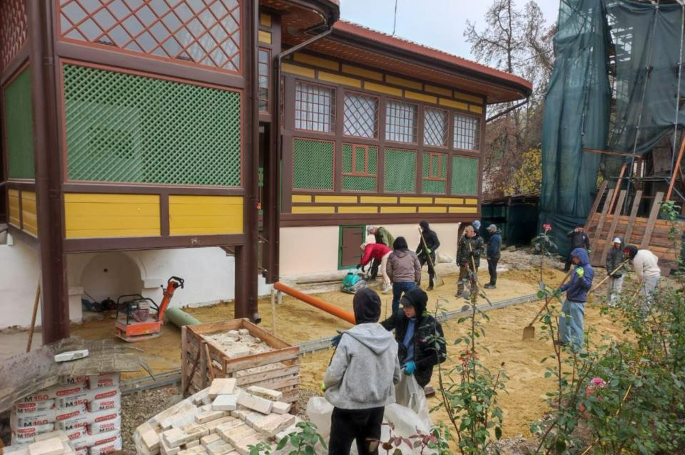 В Ханском дворце в Бахчисарае отреставрировали девять объектов