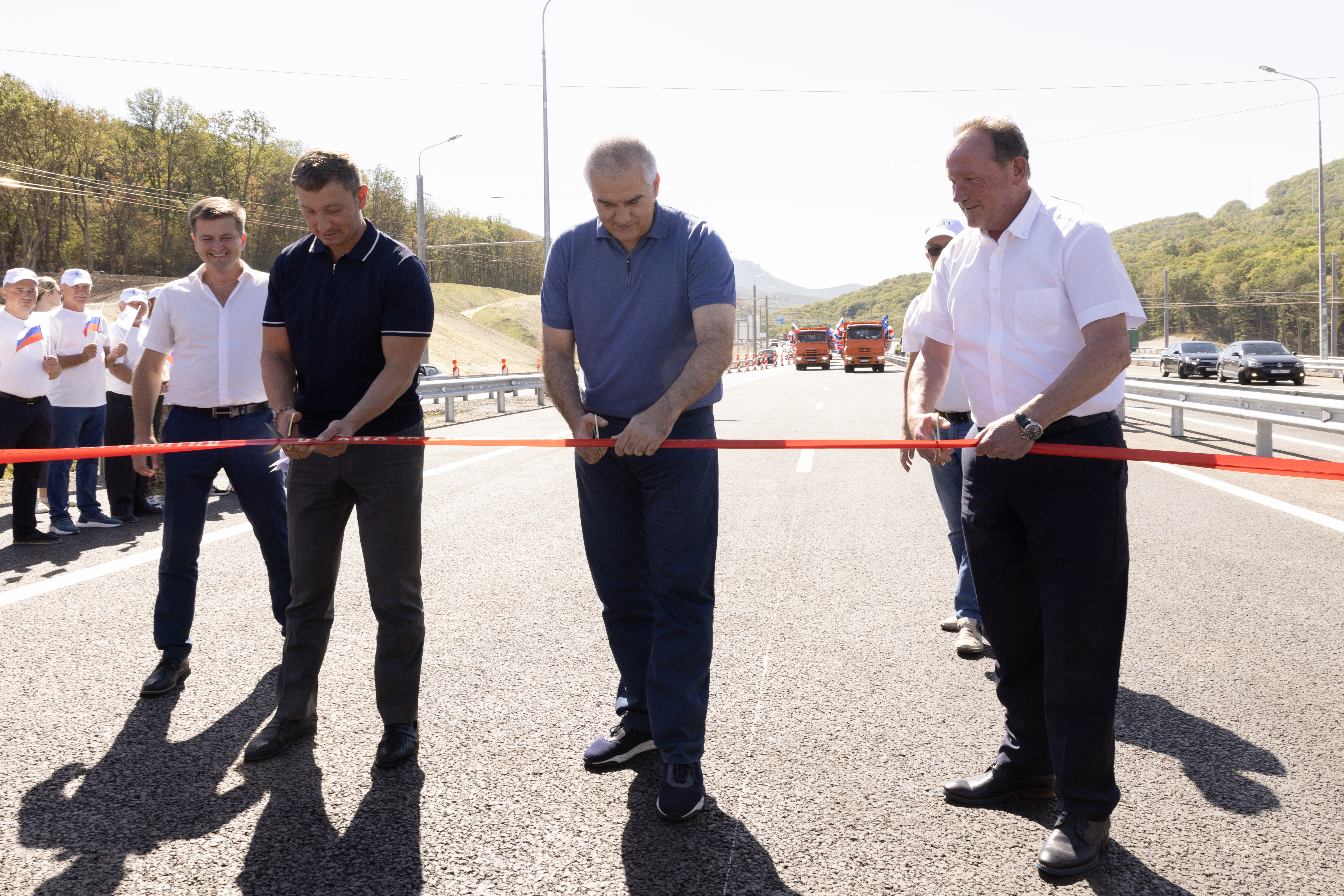 В Крыму открыли юго-восточный объезд Симферополя на участке Донское—Перевальное