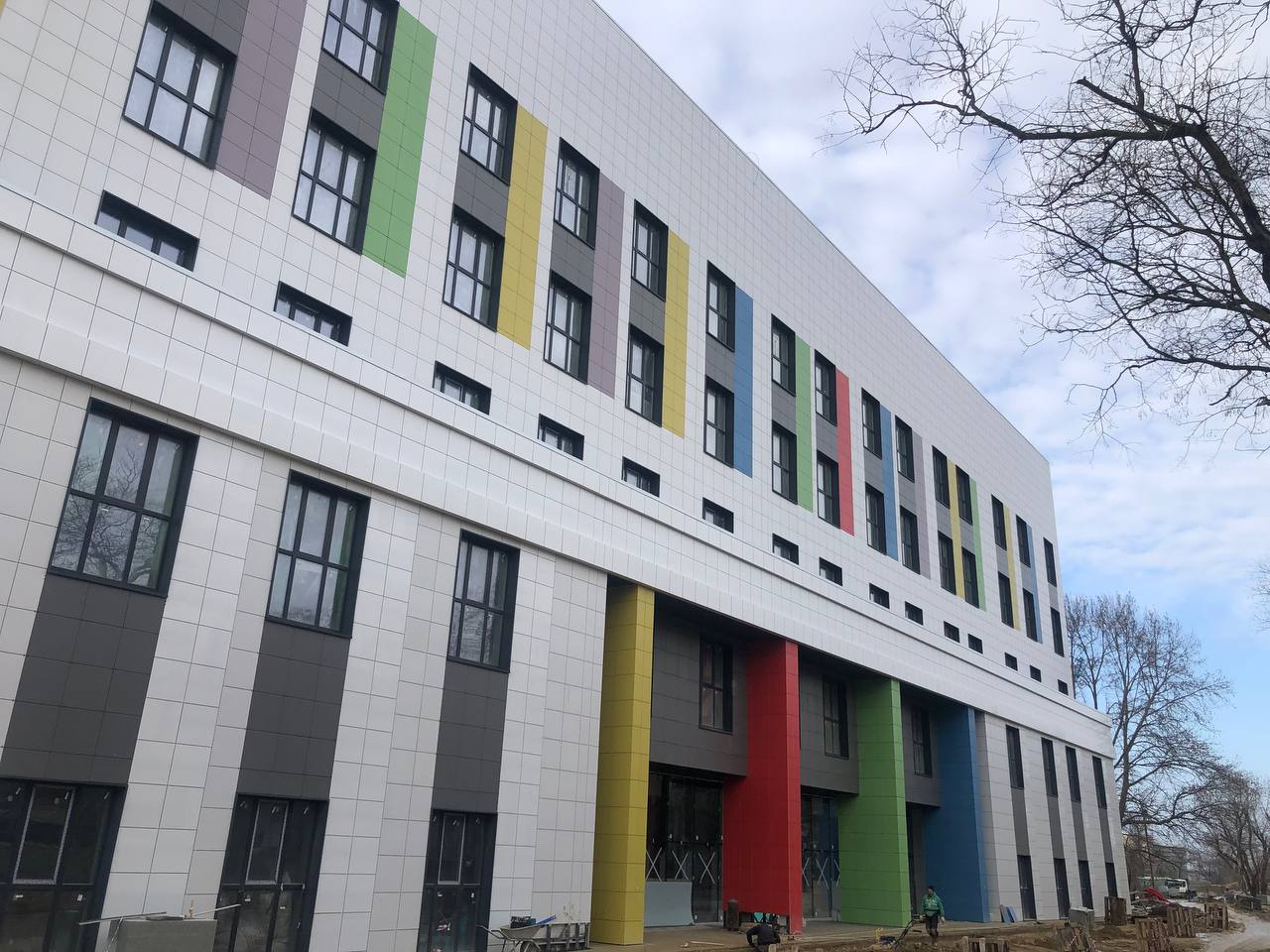 В Евпатории начали строить общежитие для медработников