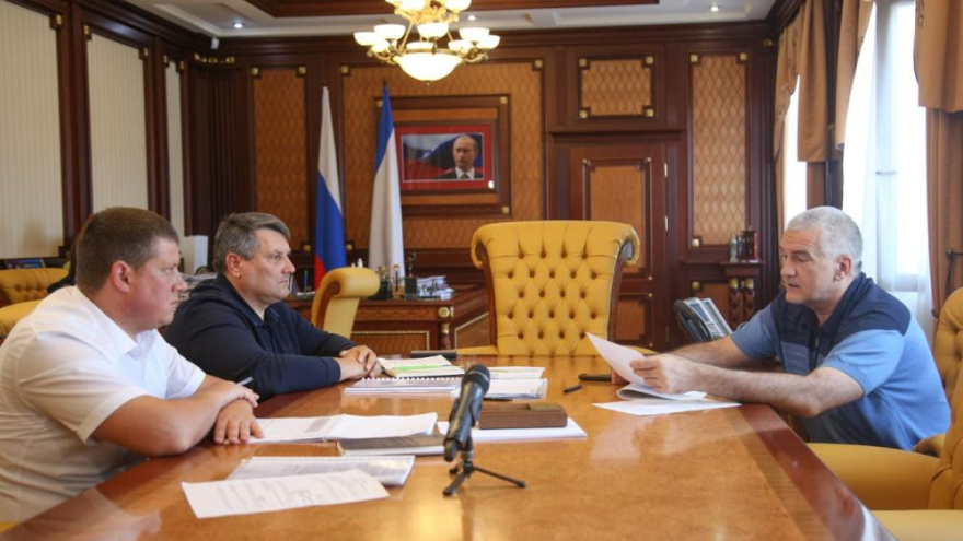 Аксёнов поручил проверить работу руководителя Евпаторийского РЭС