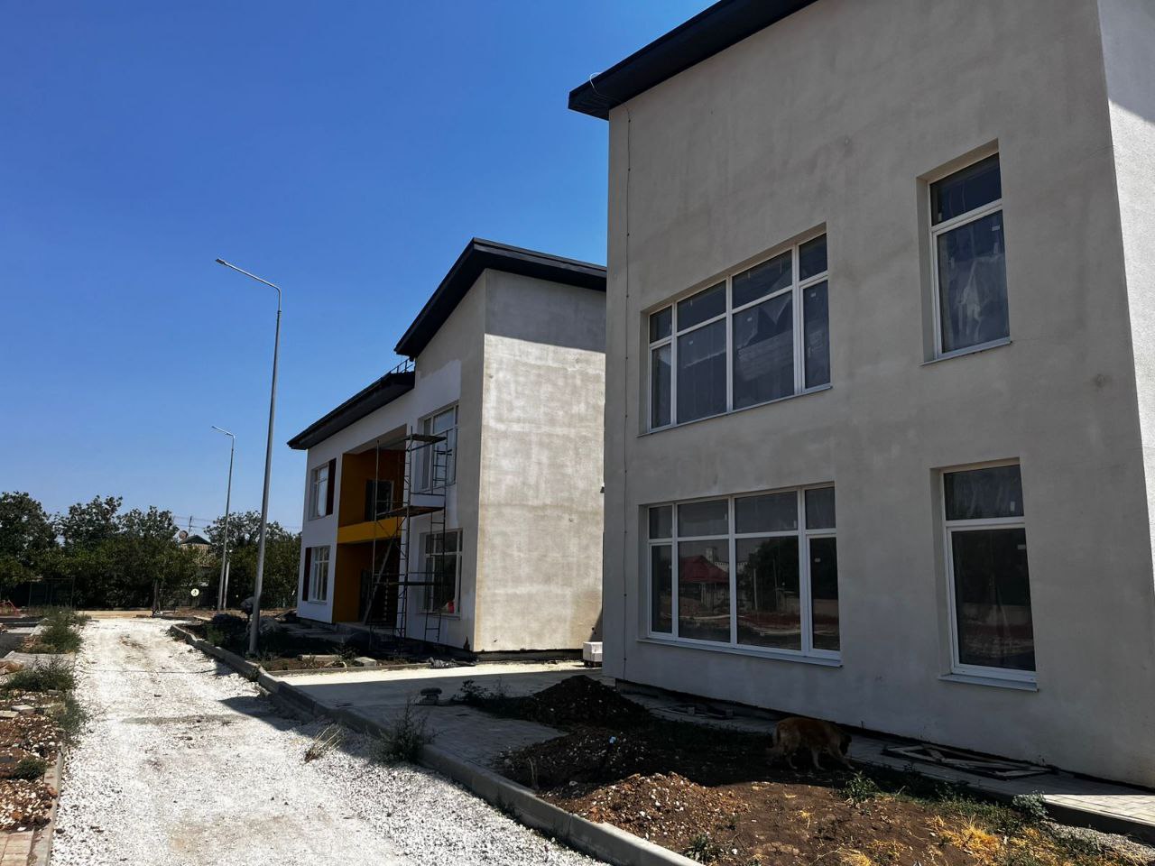 В Красногвардейском районе завершается строительство детского сада на 280 мест