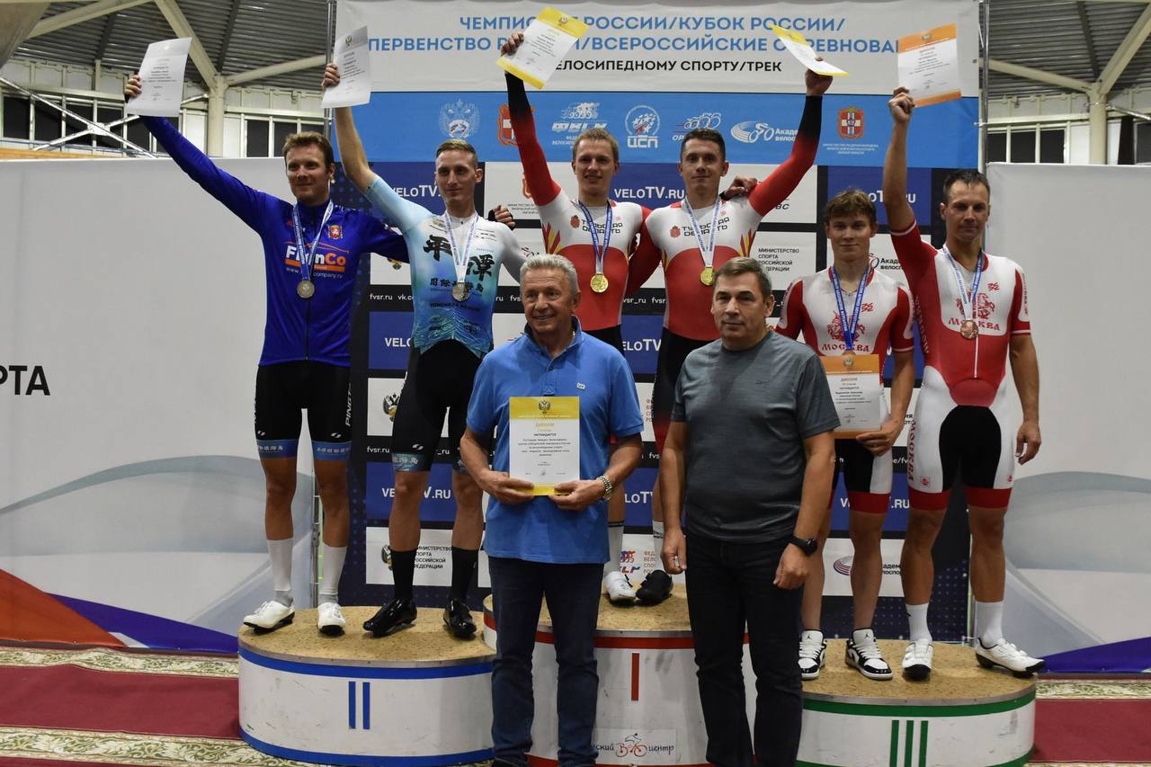 Крымские велосипедисты завоевали три медали на Чемпионате России