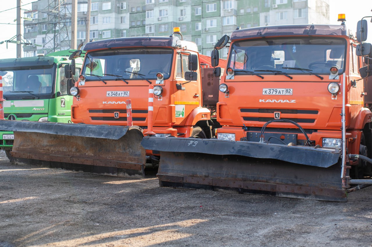 В Симферополе мороз: городские службы переведены в режим повышенной готовности