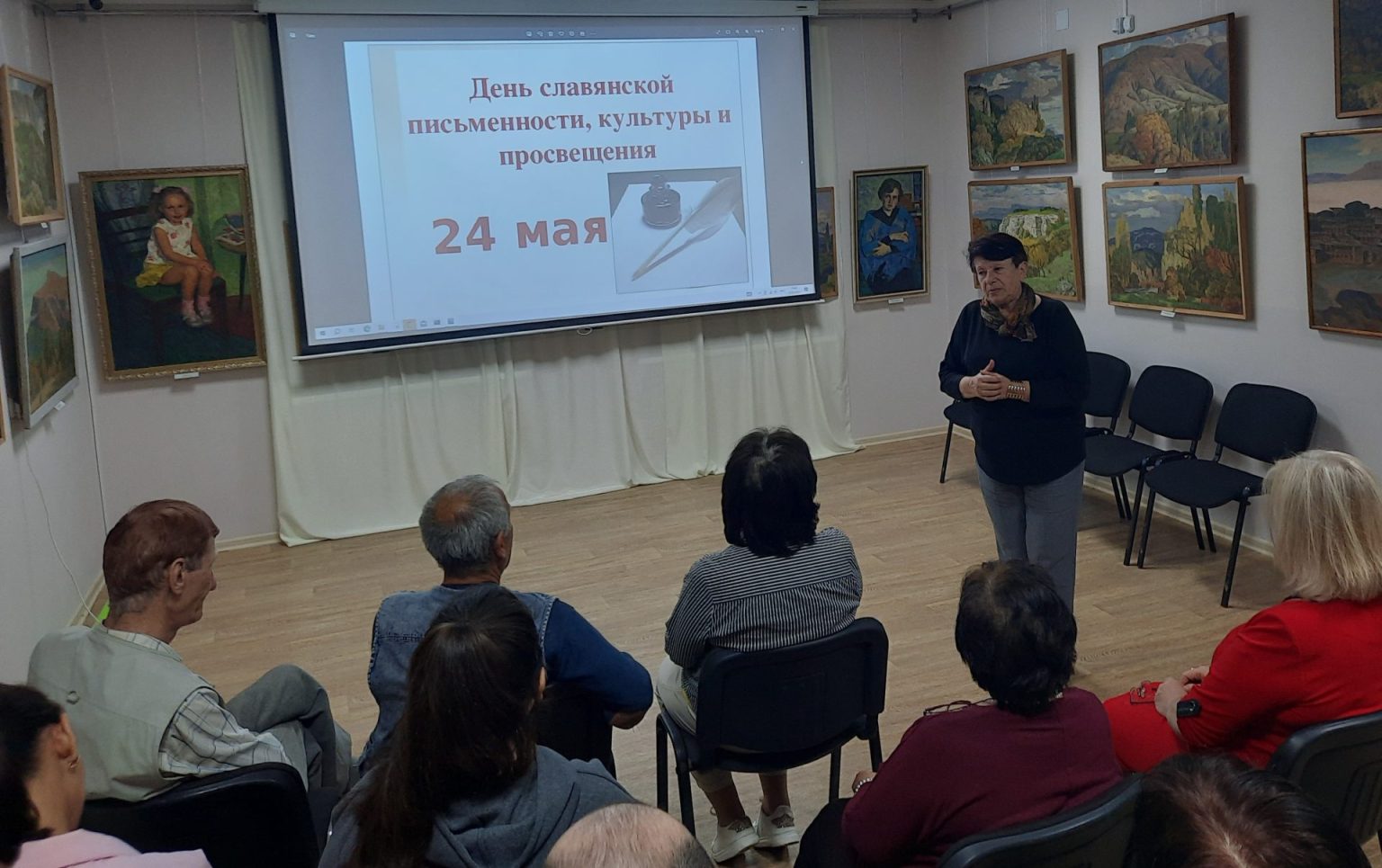 В музее Крыма прошла лекция, посвящённая Дню славянской письменности и культуры
