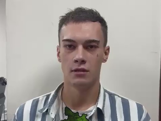 Крымчанина задержали за выбритый трезубец на затылке