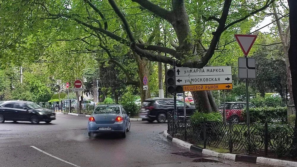 В центре Ялты изменилась схема движения