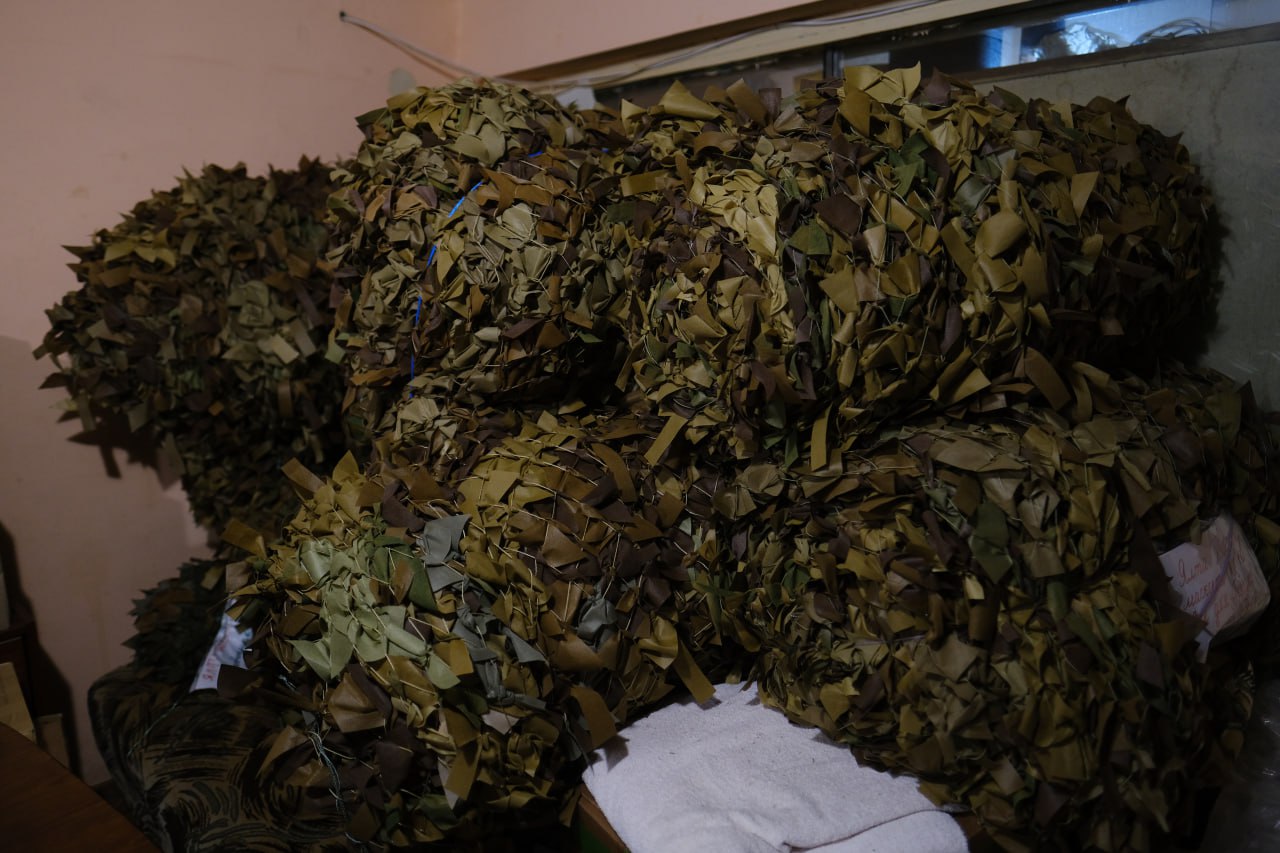 Из Ялты в зону СВО отправят маскировочные сети