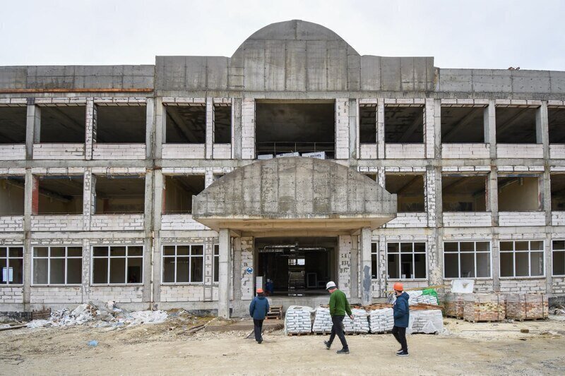 В Симферополе строят новую школу на 500 мест