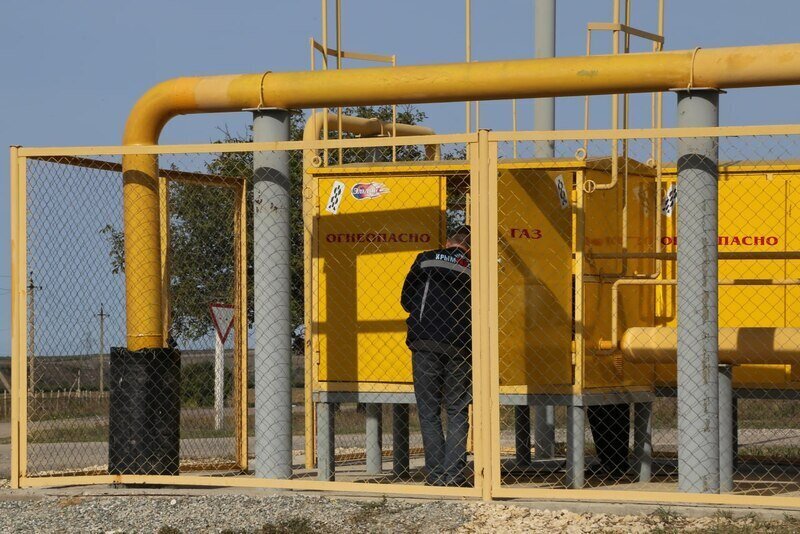 Под Симферополем началось строительство газопровода