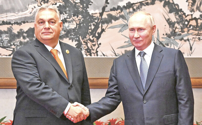 Раскол внутри ЕС усилился после встречи Виктора Орбана и Владимира Путина в Пекине