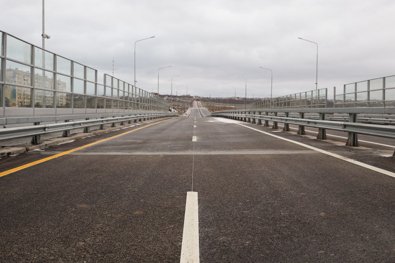 В Керчи открыто движение по транспортной развязке на улице Шоссе Героев Сталинграда 