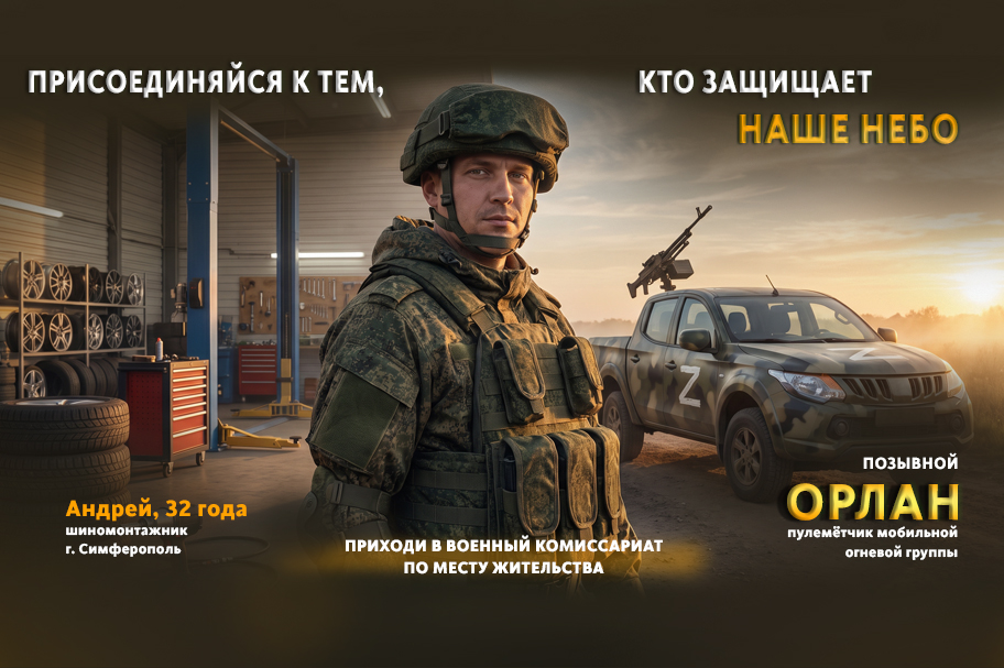 Крымчан приглашают вступить в подразделения "БАРС-Крым"
