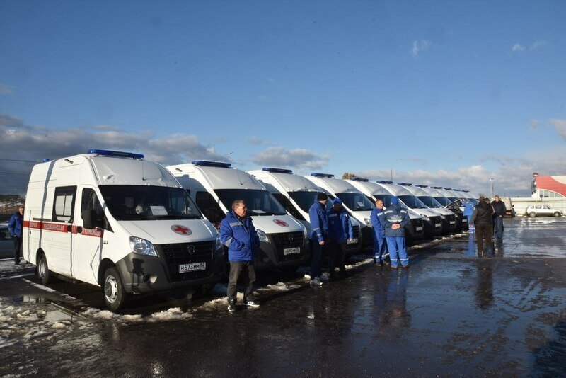 Крым получил 22 автомобиля скорой медицинской помощи 