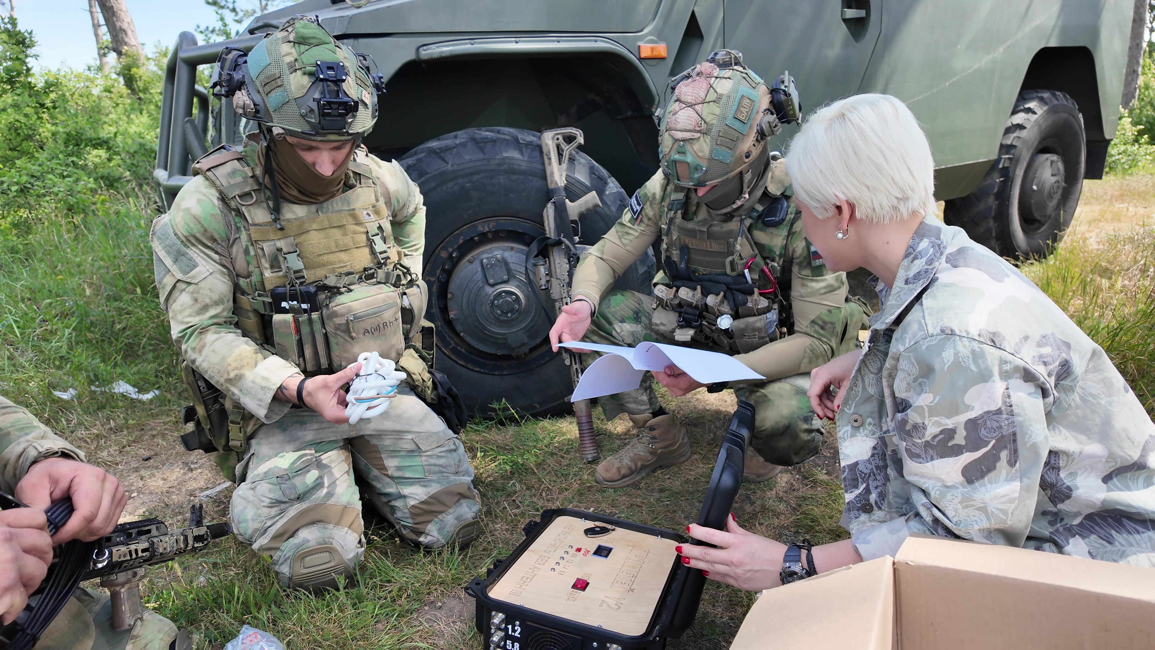 Керченский металлургический завод передал средства РЭБ в зону СВО