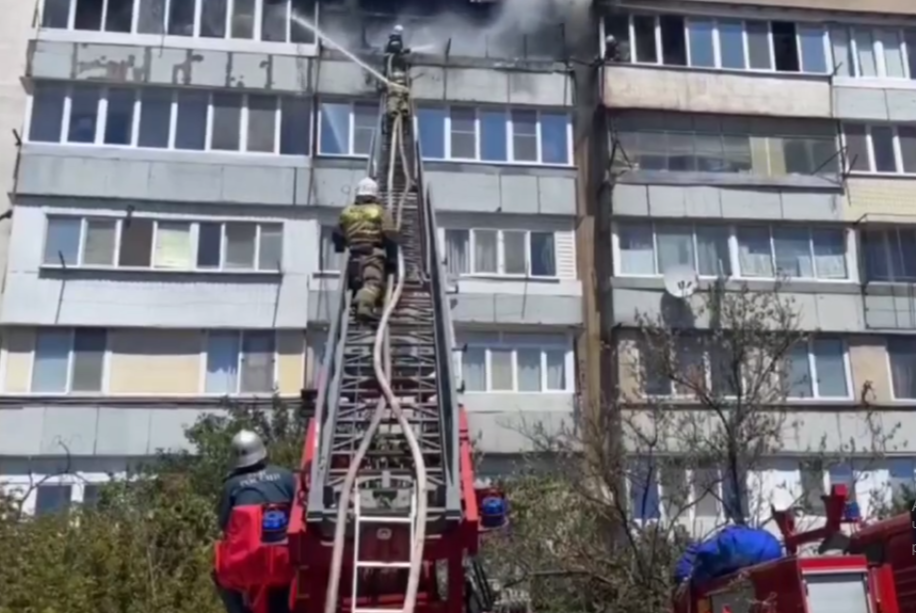 Гибель человека и реанимация кота: под Симферополем потушили пожар в жилом доме